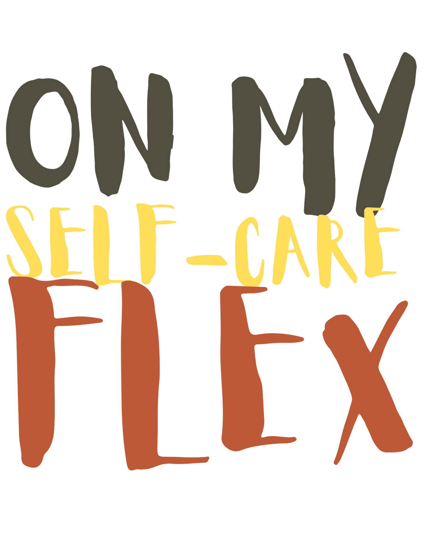 SELF-CARE FLEX T-SHIRT (Natural)